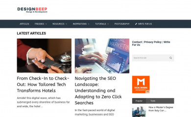 designbeep.com screenshot