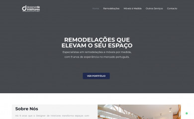 designerdeinteriores.pt screenshot