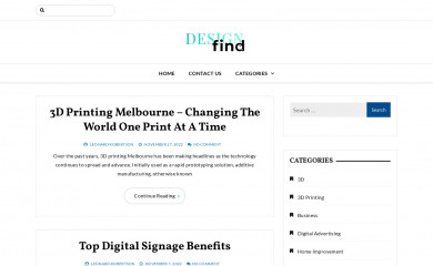 designfind.com.au screenshot