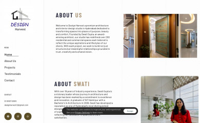 designharvesthyd.in screenshot