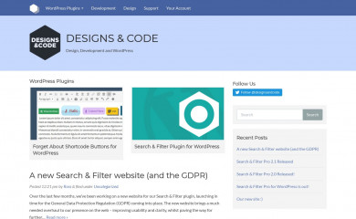 designsandcode.com screenshot