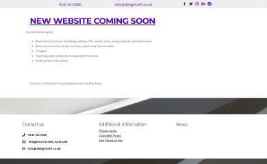 designtofit.co.uk screenshot