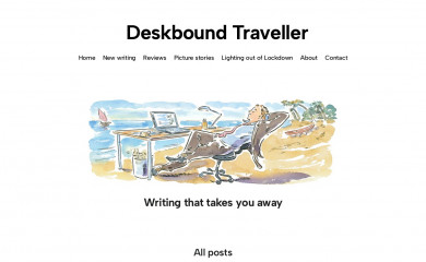 deskboundtraveller.com screenshot