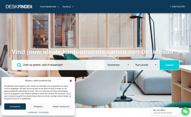 deskfinder.nl screenshot