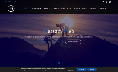 dessamweb.fr screenshot