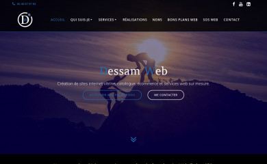 dessamweb.fr screenshot