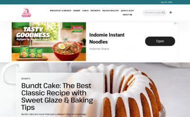 dessertsheaven.com screenshot