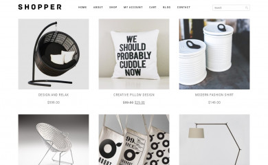 Shopper free responsive wordpress woocommerce theme