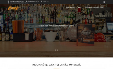 destiny-bar.cz screenshot