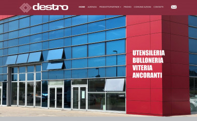 destro-srl.com screenshot