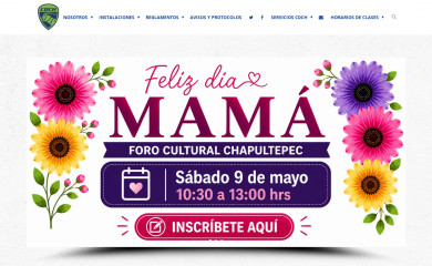 deportivochapultepec.com screenshot