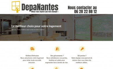 depanantes.fr screenshot