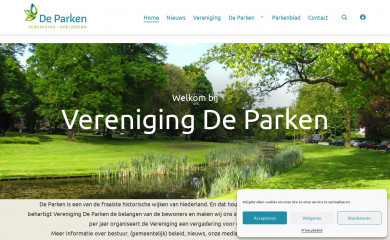 deparken.nl screenshot