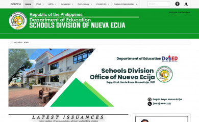deped-ne.net.ph screenshot