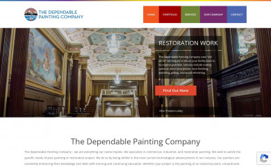 dependableptg.com screenshot