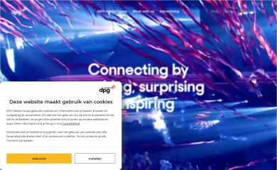 http://www.depersgroep.nl screenshot
