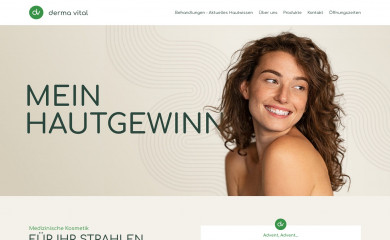 derma-vital.de screenshot