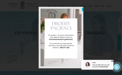 dermabeauty.pl screenshot