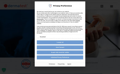 dermatest.de screenshot