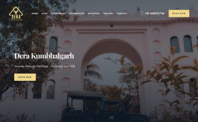 derakumbhalgarh.com screenshot