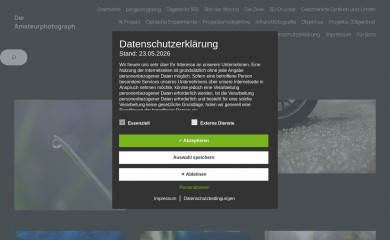 deramateurphotograph.de screenshot