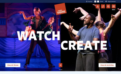 derbytheatre.co.uk screenshot