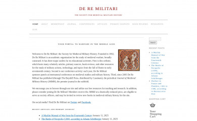 deremilitari.org screenshot