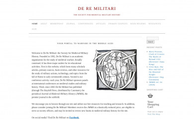 deremilitari.org screenshot