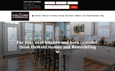 dewaldhomerepair.net screenshot