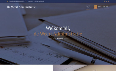 deweertadministratie.nl screenshot