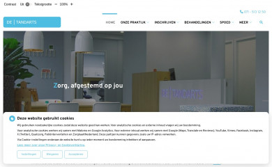 detandarts071.nl screenshot