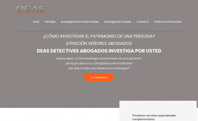 detectivesabogados.com screenshot