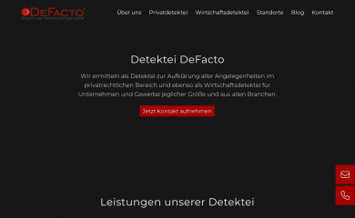 detektei-defacto.de screenshot