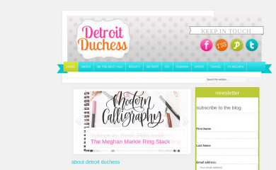 detroitduchess.com screenshot