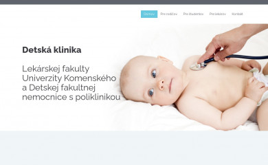 detskaklinika.sk screenshot