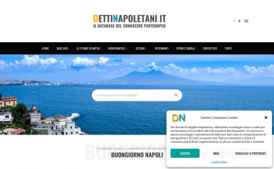 dettinapoletani.it screenshot