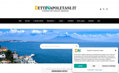 dettinapoletani.it screenshot