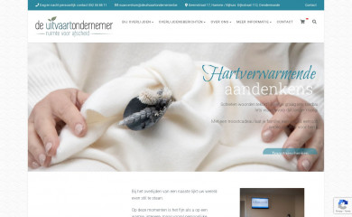 deuitvaartondernemer.be screenshot