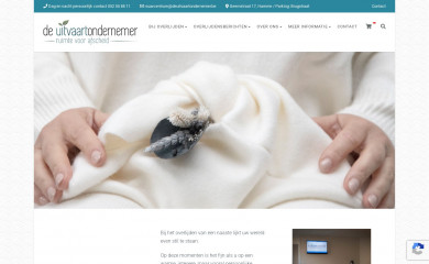 deuitvaartondernemer.be screenshot