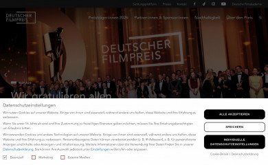 deutscher-filmpreis.de screenshot