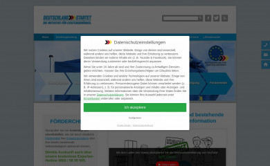 deutschland-startet.de screenshot