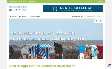http://www.deutschlands-schoenste-reiseziele.de screenshot