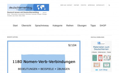 deutschlernerblog.de screenshot