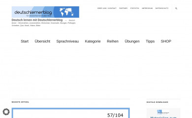 deutschlernerblog.de screenshot