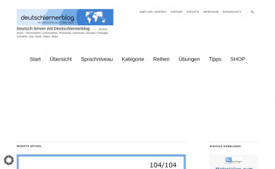 deutschlernerblog.de screenshot