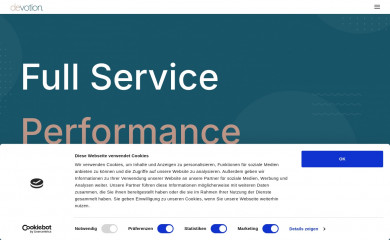 devotionagentur.de screenshot