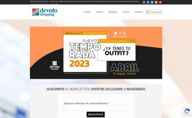 devotoshopping.com.ar screenshot