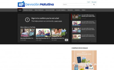 http://devocionmatutina.com screenshot
