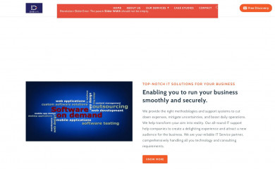 devaconsultancy.com screenshot