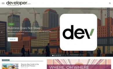 developer.com screenshot